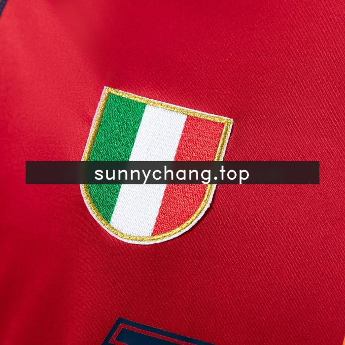 Roma 01-02 Champion Edition Long Sleeve Retro Jersey - 图片 3
