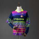 K枚ln 91/92 Goalkeeper Long Sleeves Retro Jersey