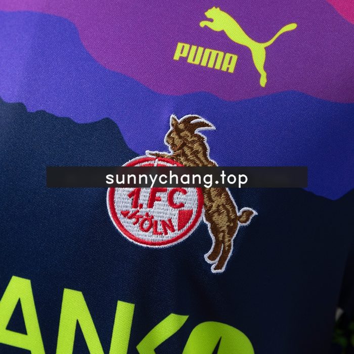 K枚ln 91/92 Goalkeeper Long Sleeves Retro Jersey - 图片 3