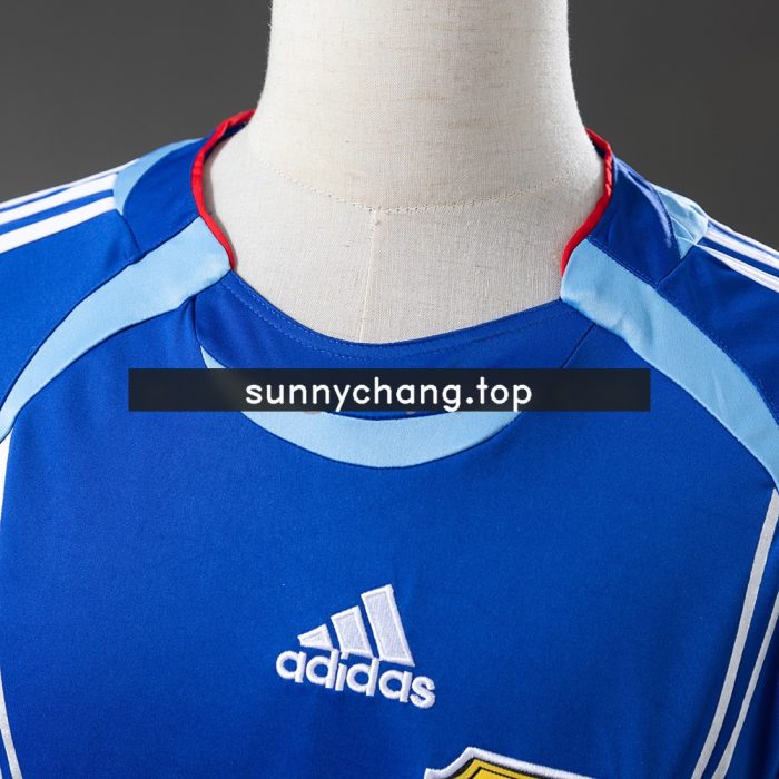 Japan 2006 Home Long Sleeves Retro Jersey - 图片 5