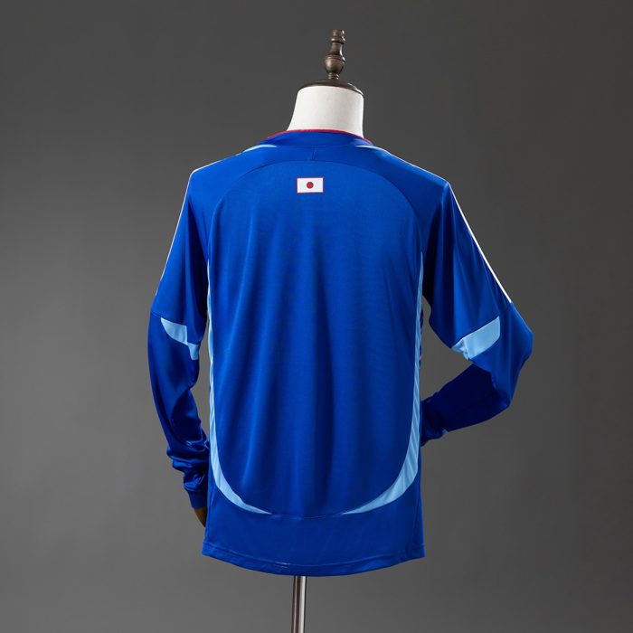 Japan 2006 Home Long Sleeves Retro Jersey - 图片 6