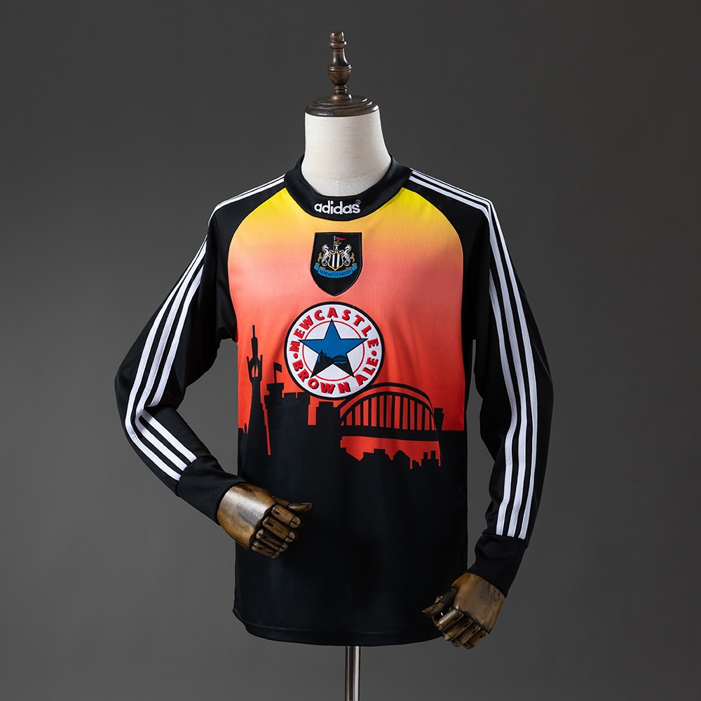 JER-11248_1 Newcastle United 96/97 Goalkeeper Long Sleeve Retro Jersey - 图片 1