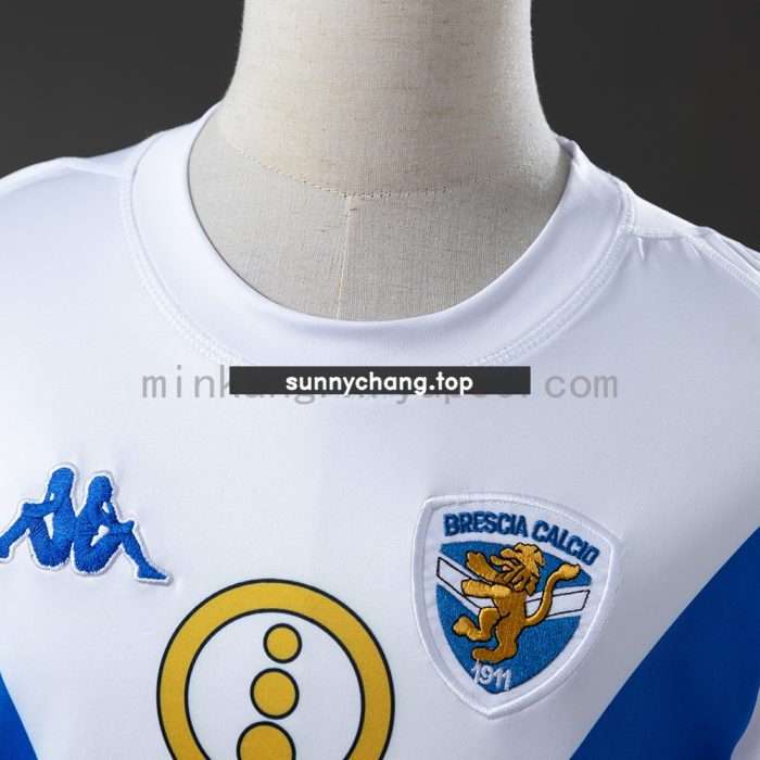Brescia Calcio 2003 Away Long Sleeve Retro Jersey - 图片 6