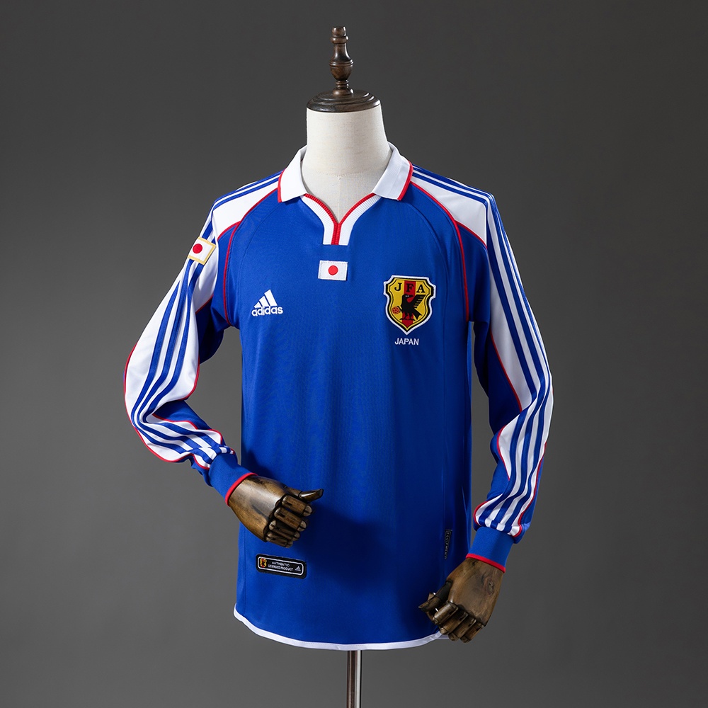 JER-11253_1 Japan 2000 Home Long Sleeve Retro Jersey - 图片 1