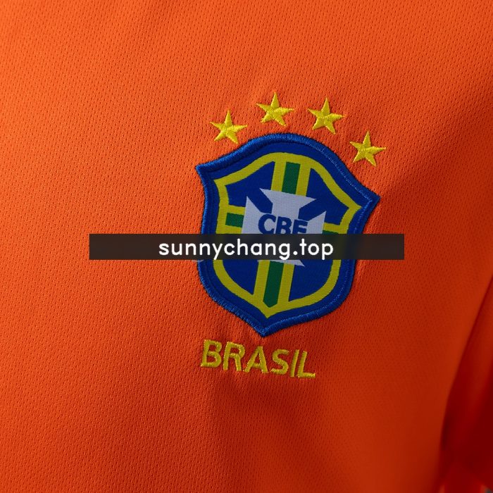 Brazil 1998 Goalkeeper Long Sleeve Retro Jersey - 图片 6