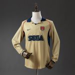 Arsenal 01/02 Away Long Sleeve Retro Jersey