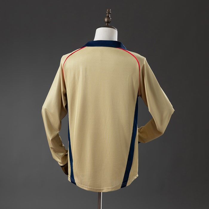Arsenal 01/02 Away Long Sleeve Retro Jersey - 图片 8