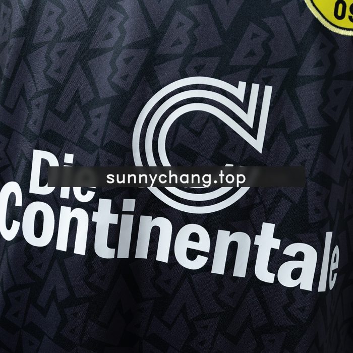 Dortmund 95/96 Away Long Sleeve Retro Jersey - 图片 7