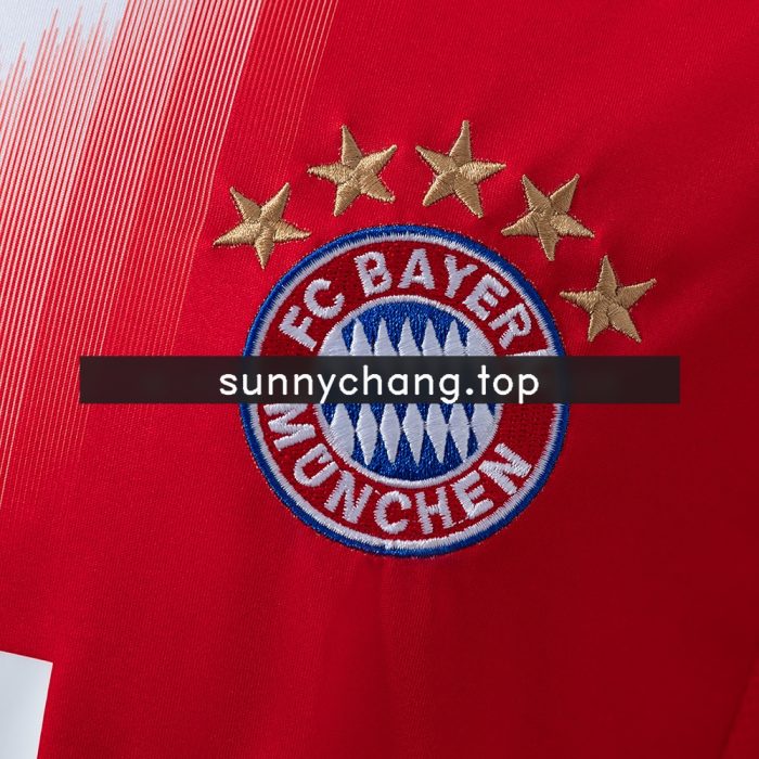 Bayern Munich 25/26 Home Long Sleeve Jersey - 图片 6