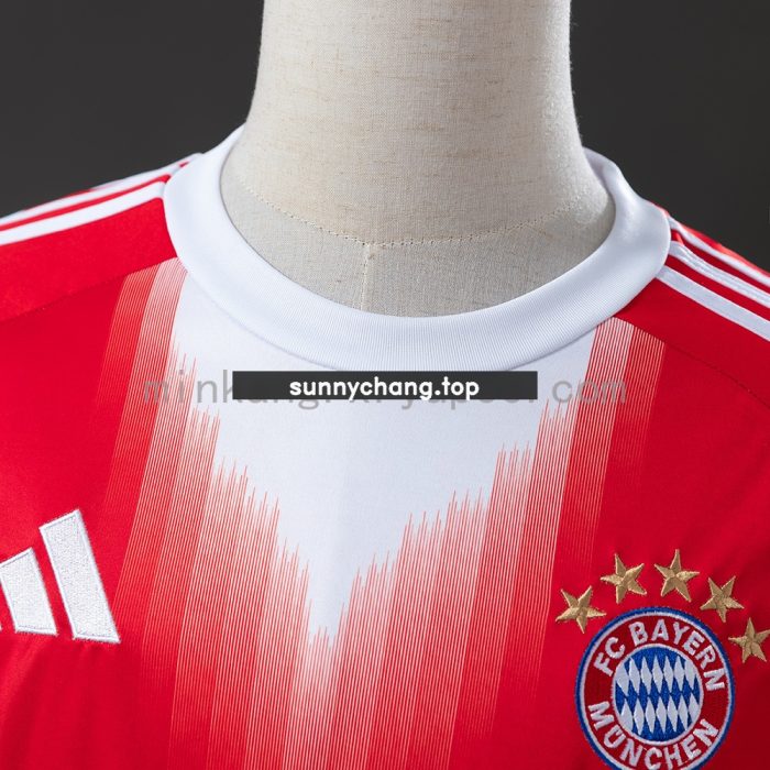 Bayern Munich 25/26 Home Long Sleeve Jersey - 图片 8