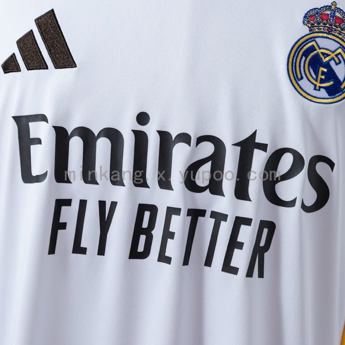 Real Madrid 25/26 Home Long Sleeve Jersey - 图片 6