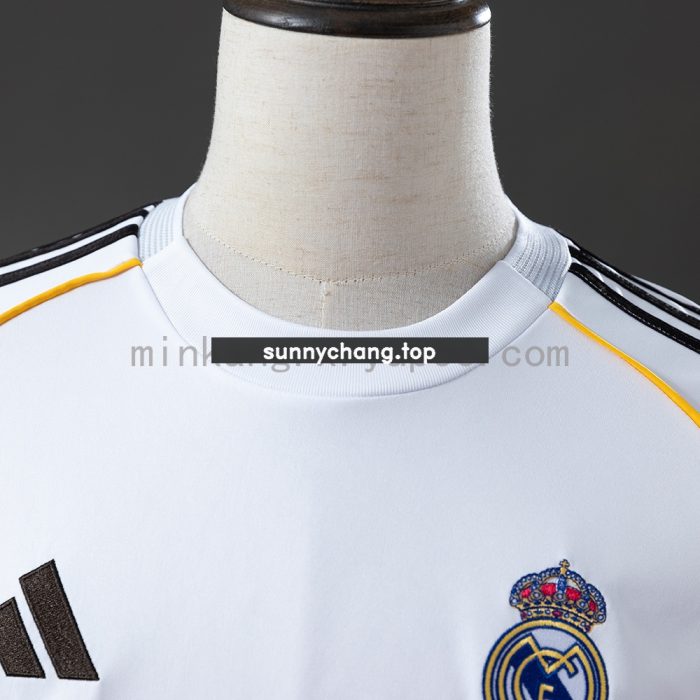 Real Madrid 25/26 Home Long Sleeve Jersey - 图片 7
