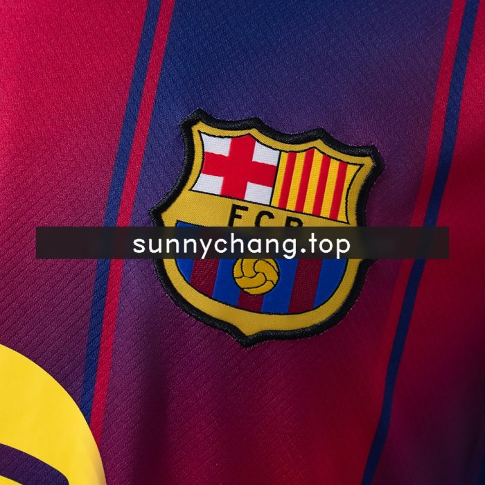 Barcelona 25/26 Home Long Sleeve Jersey - 图片 5