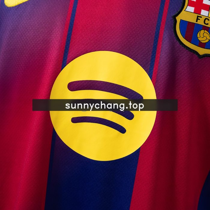 Barcelona 25/26 Home Long Sleeve Jersey - 图片 6