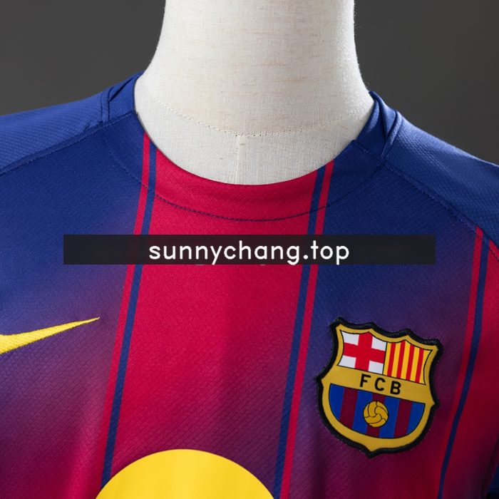 Barcelona 25/26 Home Long Sleeve Jersey - 图片 7