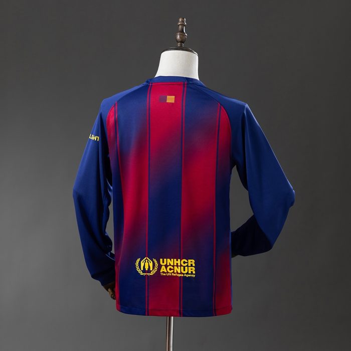 Barcelona 25/26 Home Long Sleeve Jersey - 图片 8