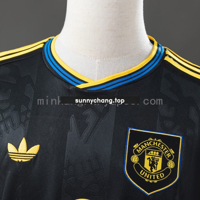 Manchester United 25/26 Third Away Long Sleeve Jersey - 图片 7