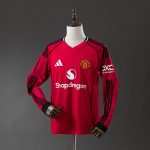 M-U 25/26 Home Long Sleeve Jersey S-4XL