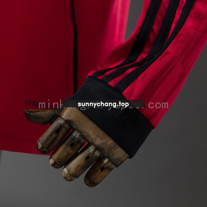 M-U 25/26 Home Long Sleeve Jersey S-4XL - 图片 3