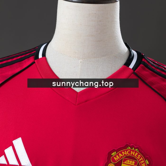 M-U 25/26 Home Long Sleeve Jersey S-4XL - 图片 7
