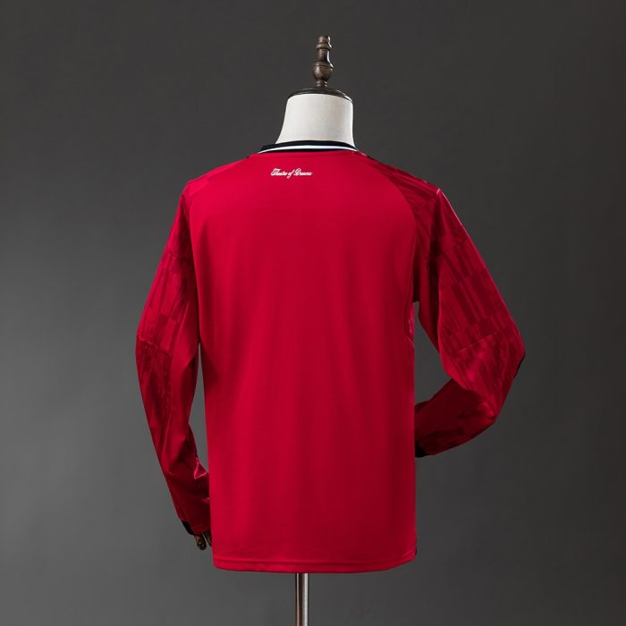M-U 25/26 Home Long Sleeve Jersey S-4XL - 图片 8
