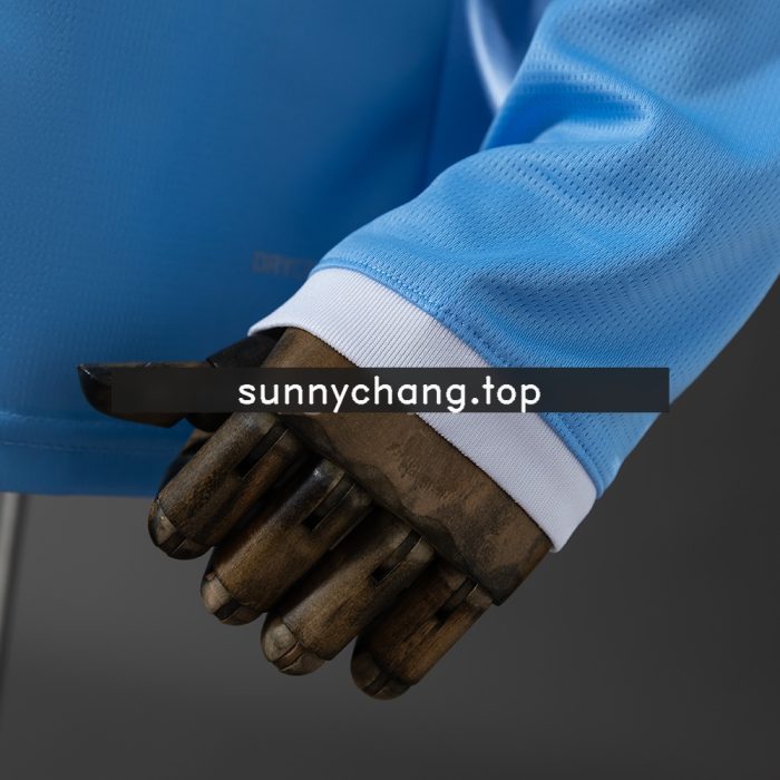 Manchester City 25/26 Home Long Sleeve Jersey - 图片 3