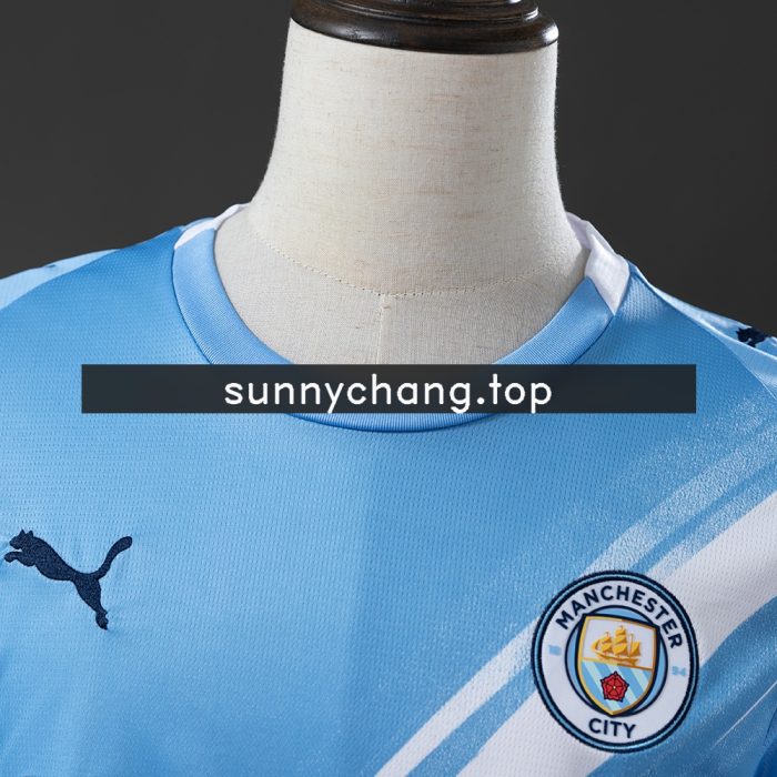 Manchester City 25/26 Home Long Sleeve Jersey - 图片 7