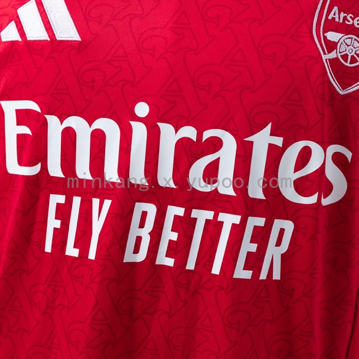 Arsenal 25/26 Home Long Sleeve Jersey - 图片 6