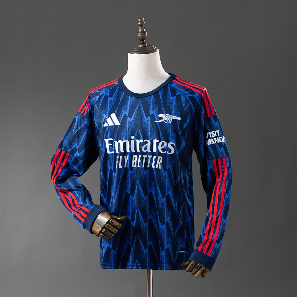JER-11274_1 Arsenal 25/26 Away Long Sleeve Jersey - 图片 1