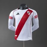 River Plate 25/26 Player Version Home Long Sleeve Jersey