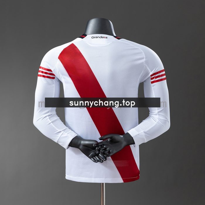 River Plate 25/26 Player Version Home Long Sleeve Jersey - 图片 3