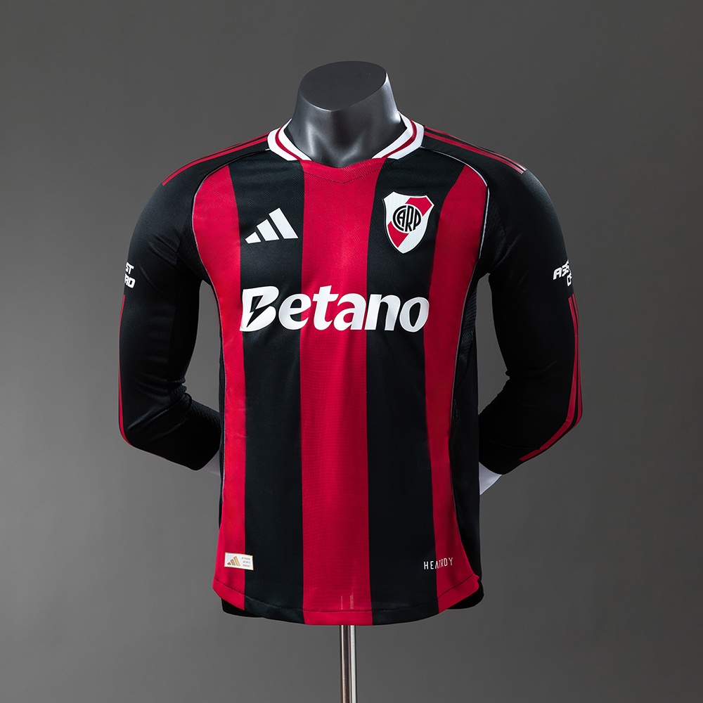 JER-11276_1 River Plate 25/26 Player Version Away Long Sleeve Jersey - 图片 1