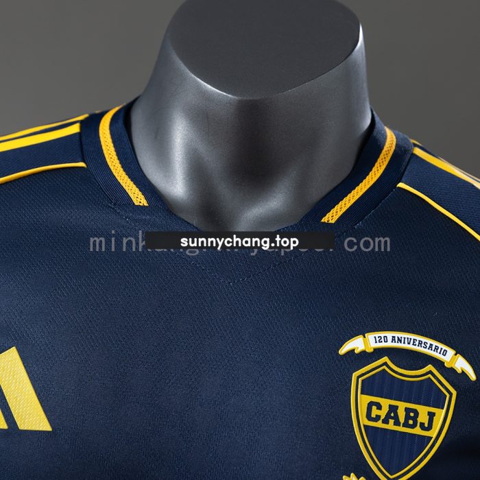 Boca Juniors 25/26 Player Version Home Long Sleeve Jersey - 图片 7