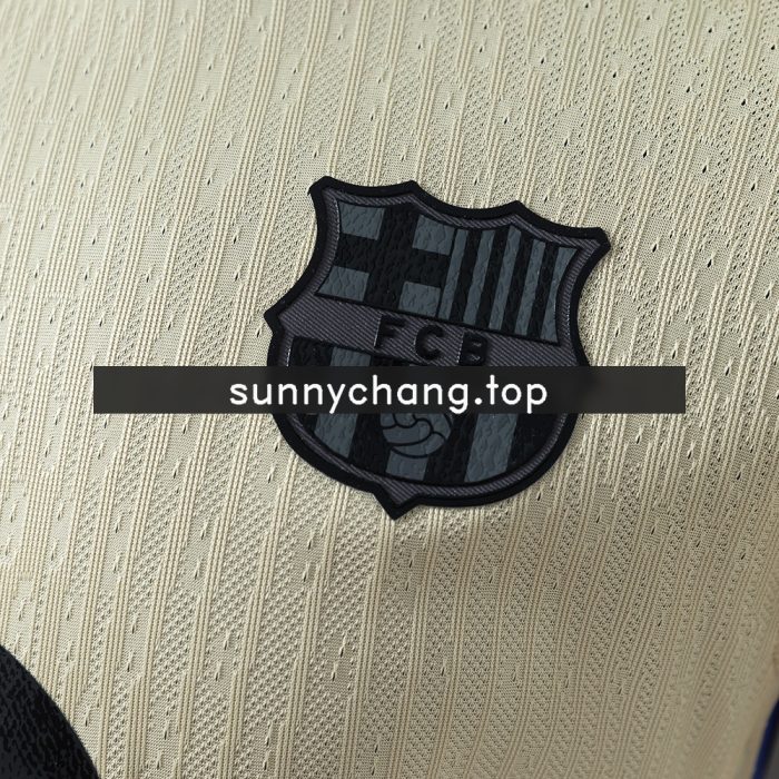 Barcelona 25/26 Away Long Sleeve Jersey - 图片 5