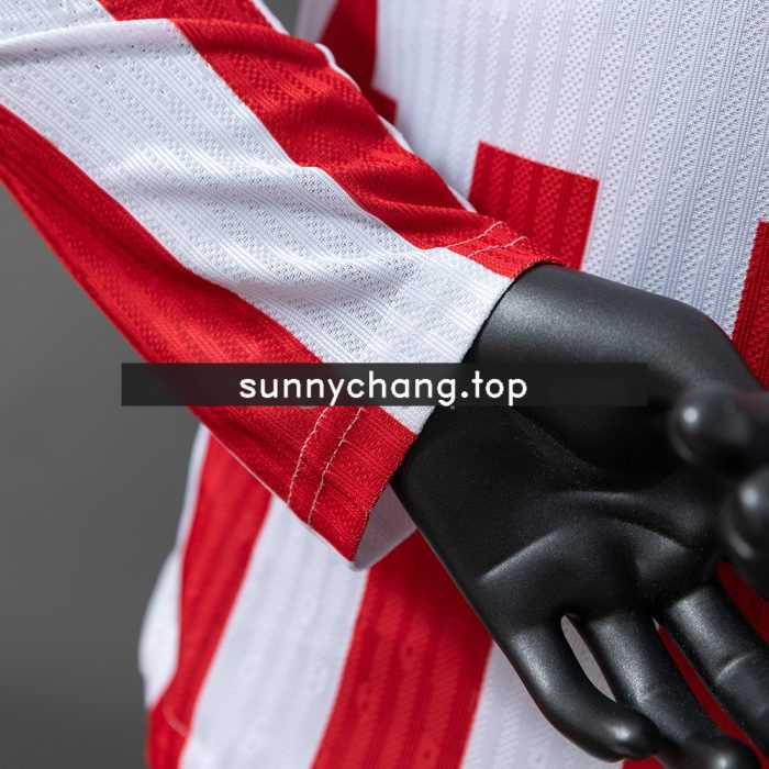 25/26 Player Long Sleeve Atletico Madrid Home Jersey - 图片 2