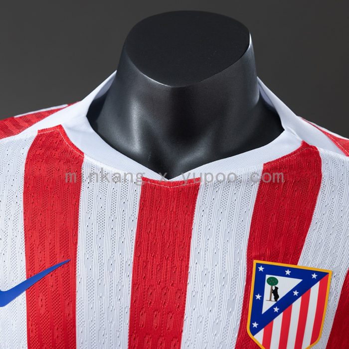 25/26 Player Long Sleeve Atletico Madrid Home Jersey - 图片 7
