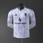 M-U 25/26 Player Version Away Long Sleeve Jersey