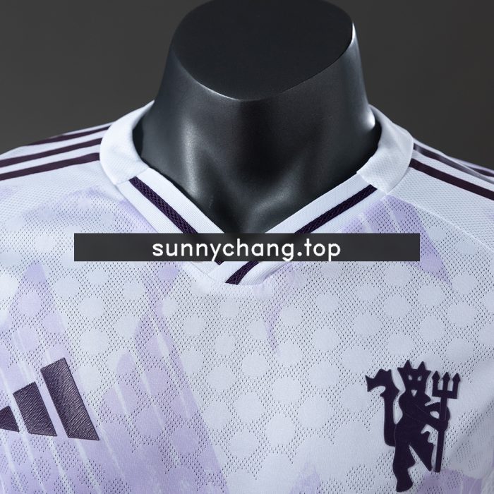 M-U 25/26 Player Version Away Long Sleeve Jersey - 图片 7