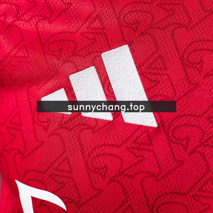 Arsenal 25/26 Home Long Sleeve Player Version Jersey - 图片 4