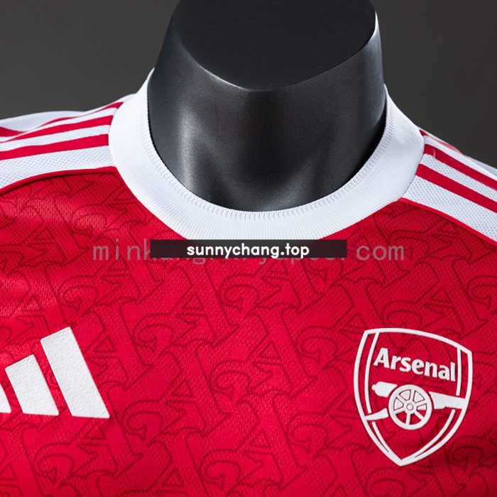 Arsenal 25/26 Home Long Sleeve Player Version Jersey - 图片 7