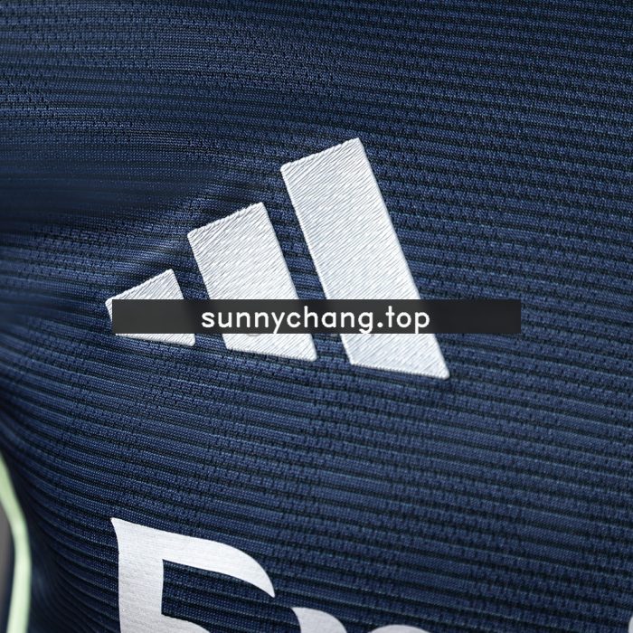 Real Madrid 25/26 Away Long Sleeve Player Version Jersey - 图片 3