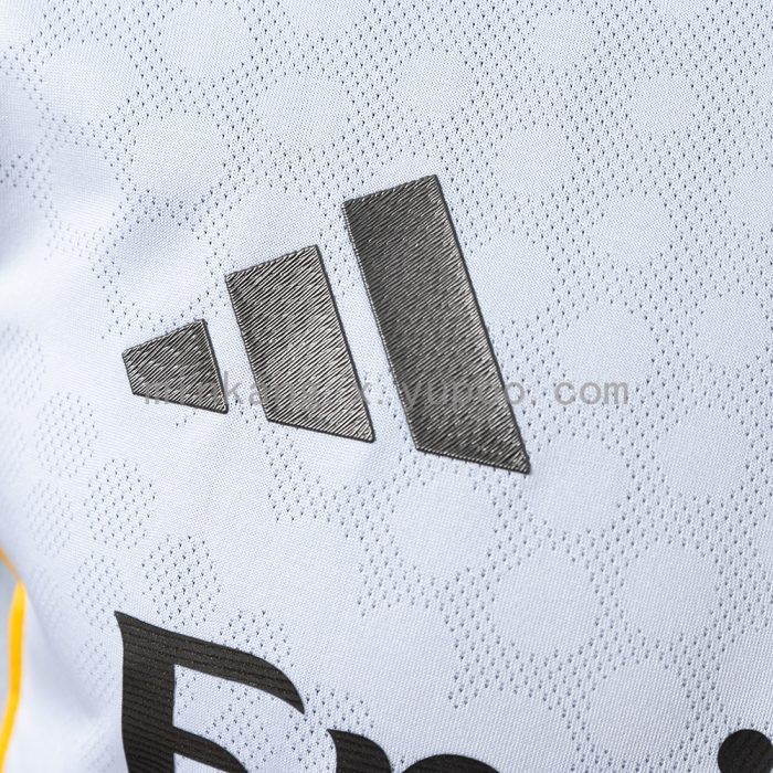 Real Madrid 25/26 Home Long Sleeve Player Version Jersey - 图片 4