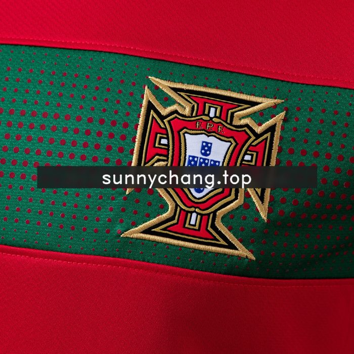 Portugal 2010 Player Version Retro Long Sleeve Home Jersey - 图片 5