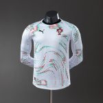 2025 Player Long Sleeve Portugal Away Jersey