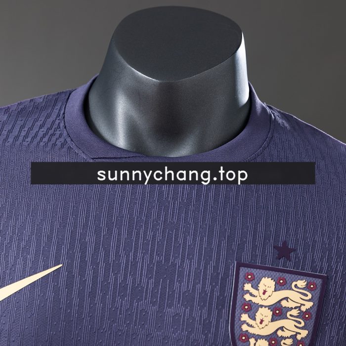 England 2024 Away Long Sleeve Player Version Jersey - 图片 6
