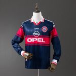 Bayern Munich 97/98 Away Long Sleeve Retro Jersey