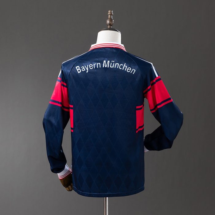 Bayern Munich 97/98 Away Long Sleeve Retro Jersey - 图片 7