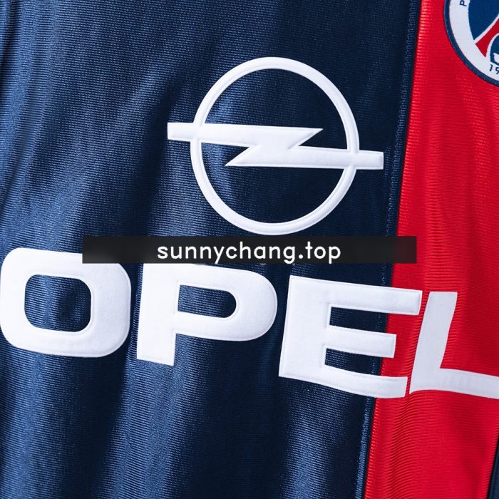 PSG 01/02 Home Long Sleeve Retro Jersey - 图片 6