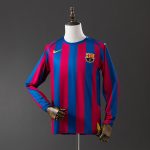 Barcelona 2005/06 Home Long Sleeve Retro Jersey