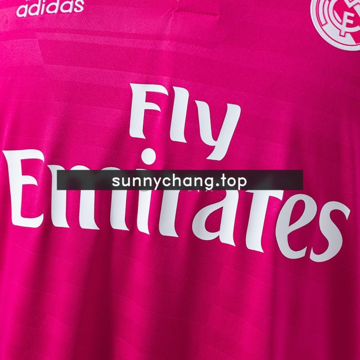 Real Madrid 14/15 Away Long Sleeve Retro Jersey - 图片 6